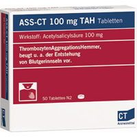 ASS 100 von CT TAH Tabletten.
