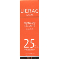 Bronzage Securite, Milch-Spray für Gesicht und Körper mit LSF 25.