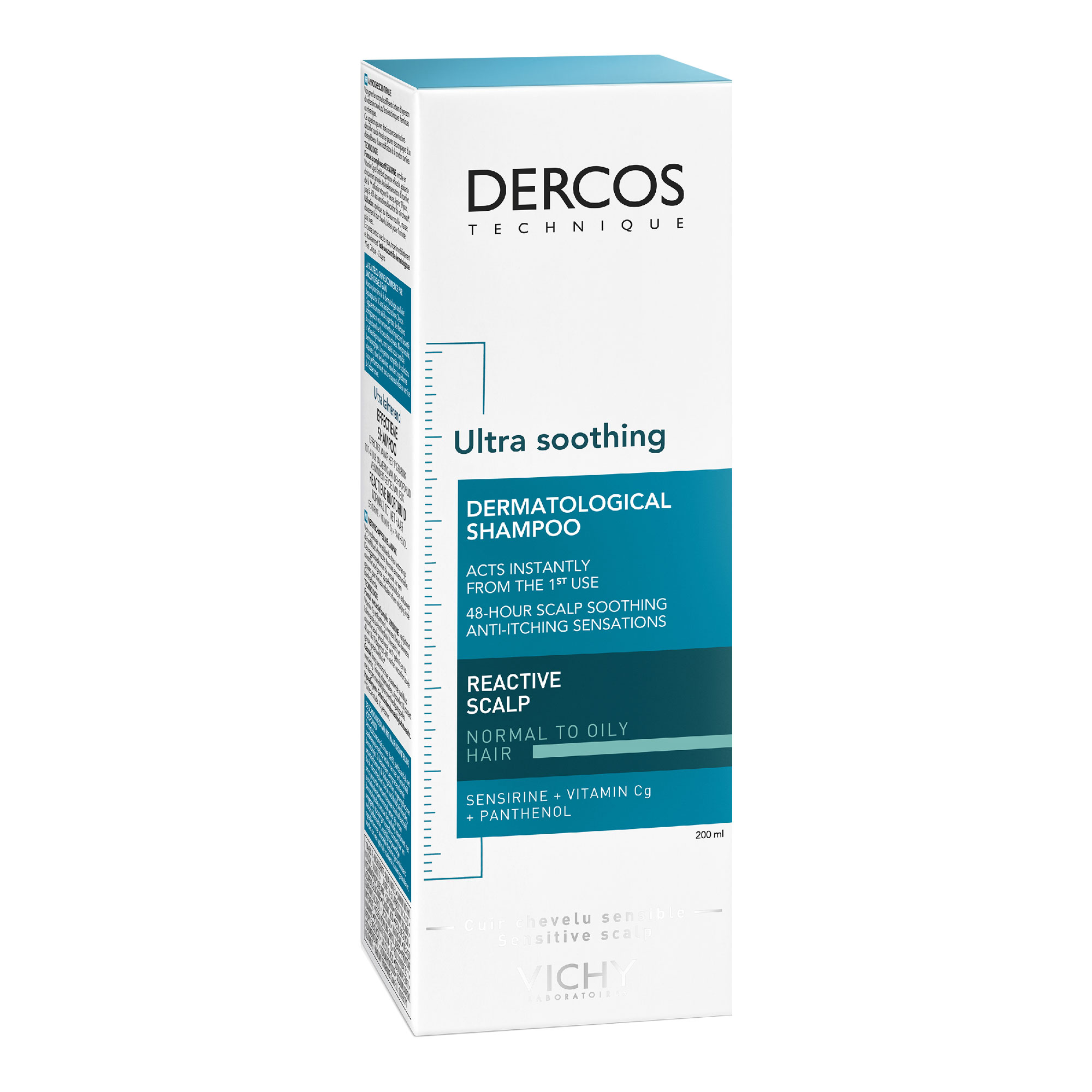 Vichy Dercos Ultra-Sensitiv Pflegeshampoo Verpackung