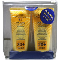Liposomaler Sonnenschutz für Erwachsene und Kinder bei sensibler Haut. Doppelpack. Unparfümiert.