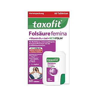 TAXOFIT Folsäure femina Tabletten