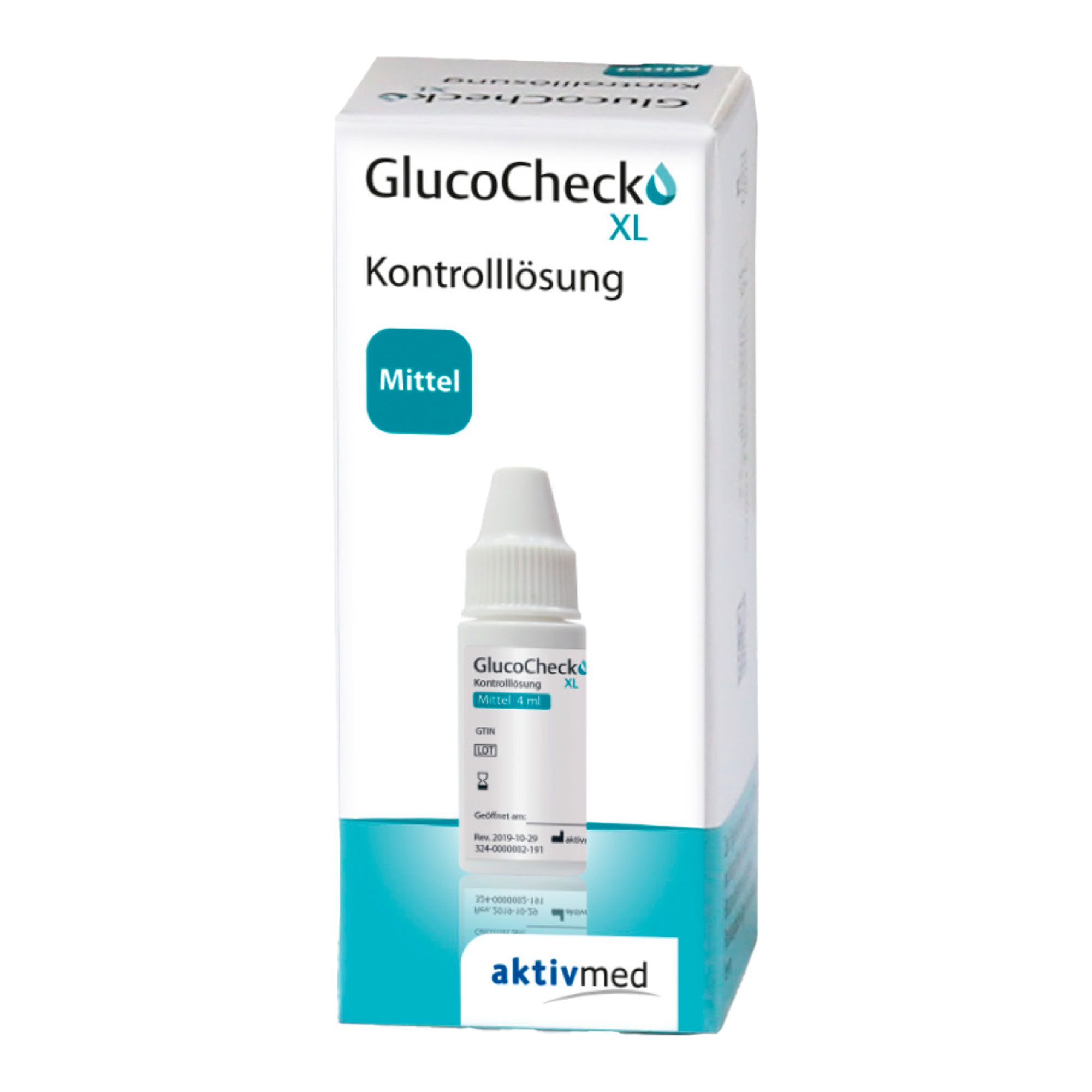 Zur Verwendung mit dem GlucoCheck XL Blutzuckermessgerät.