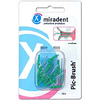 Miradent Pic-Brush Medium grün