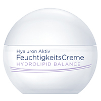 Hyaluron Aktiv FeuchtigkeitsCreme für trockene Haut.