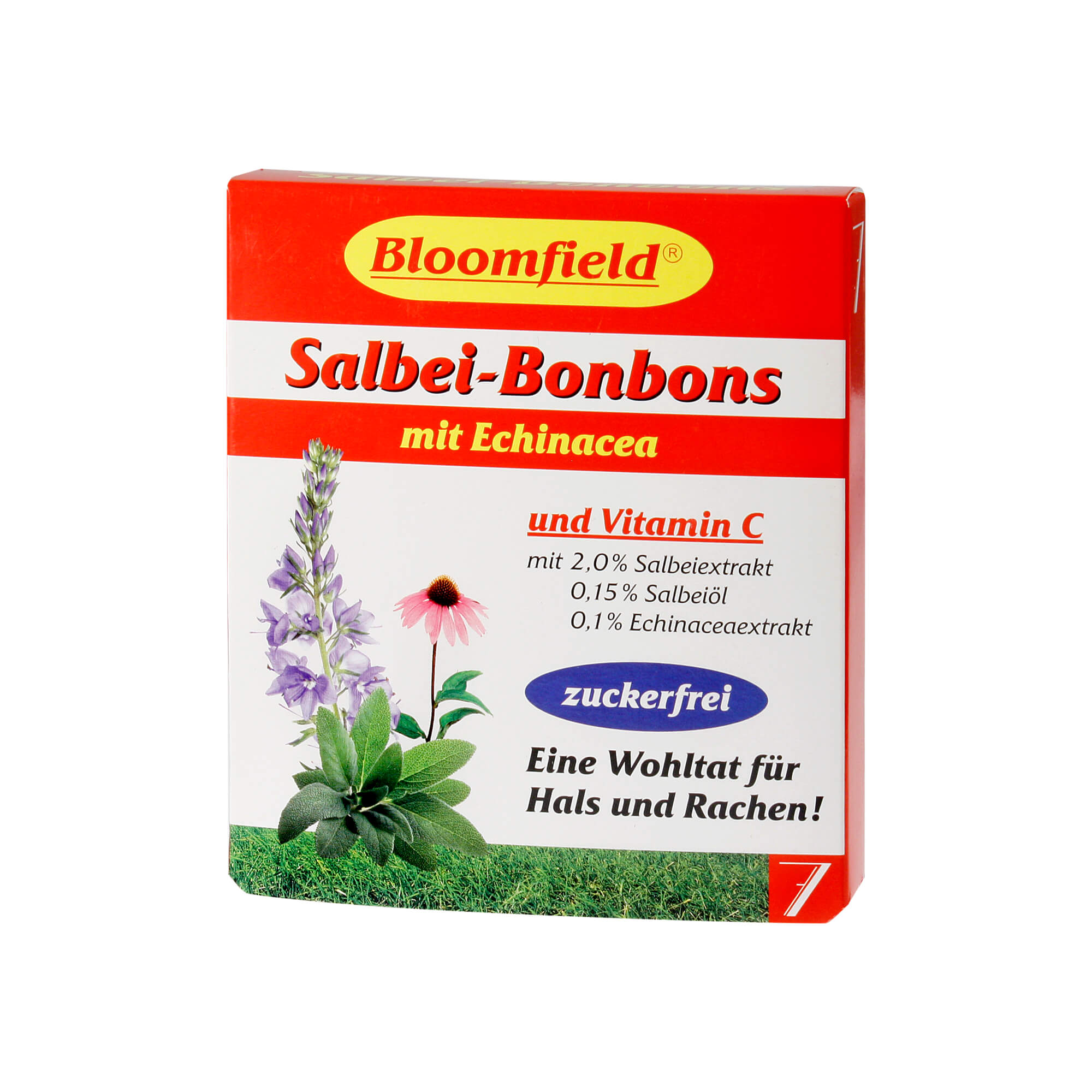 SALBEI BONBONS mit Echinacea und Vitamin C.