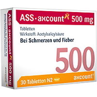ASS AXCOUNT 500 mg Tabl.