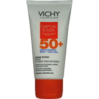 Sunblocker-Creme LSF 50 + UVA-Schutz. Für Gesicht und stark der Sonne ausgesetzte Hautpartien.
