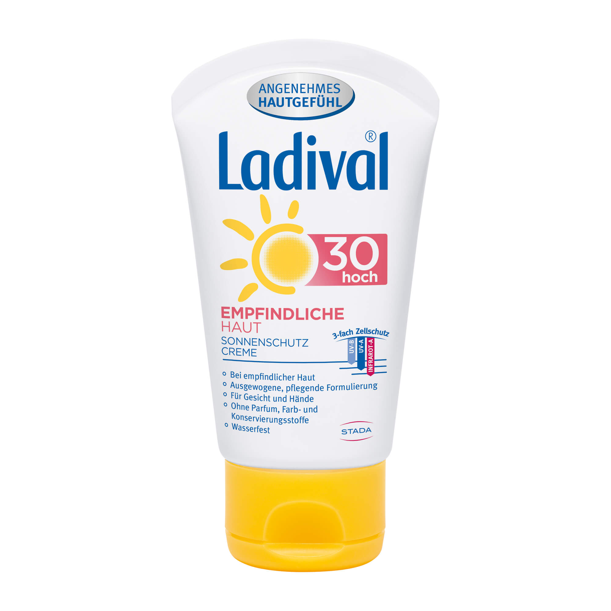 Sonnenschutz Creme für Gesicht und Hände. Mit LSF 30.