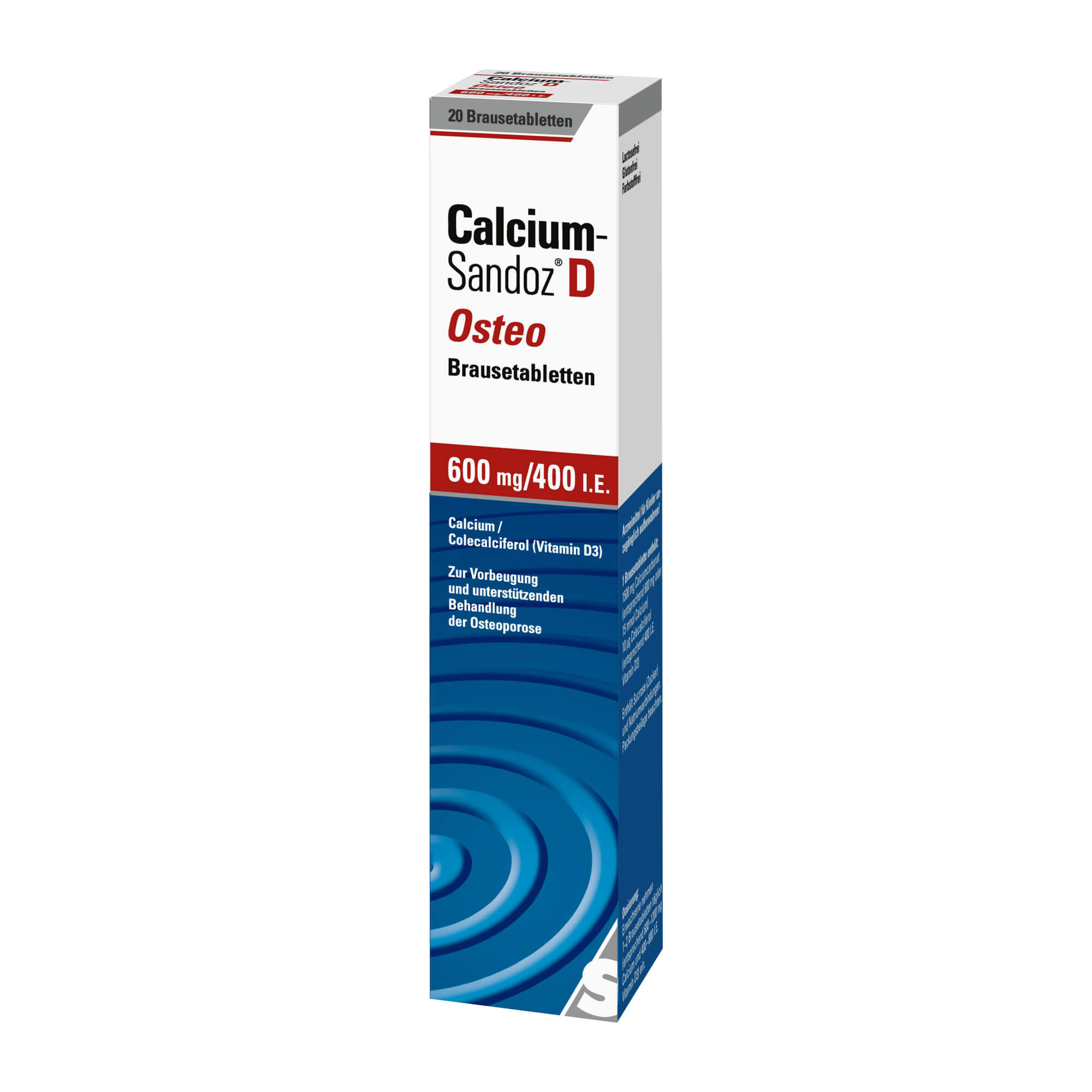 Calcium-Vitamin D3-Präparat. Zur unterstütztenden Behandlung bei Osteoporose.