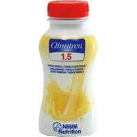 Clinutren 1.5 ist eine hochkalorische, bilanzierte Trinknahrung für alle Personen, die zusätzlich Energie und Nährstoffe benötigen.