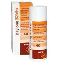 Daylong Kids (LSF 40)  liposomaler Sonnenschutz speziell für Kinder.