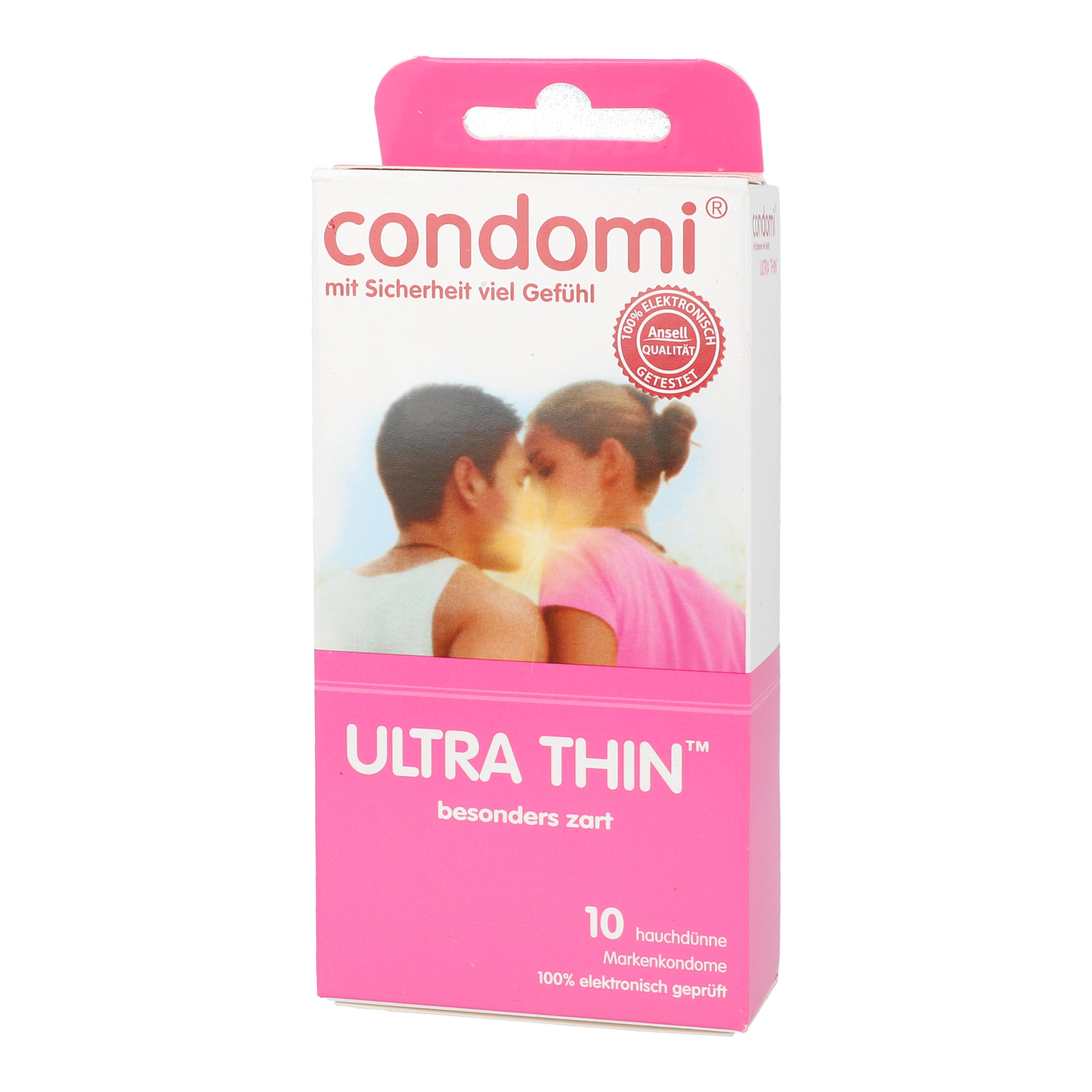 10 hauchzarte Kondome für mehr Gefühl.