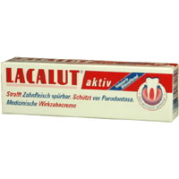 Laculat Aktiv Zahncreme mit verbesserter Wirkstoffformel.