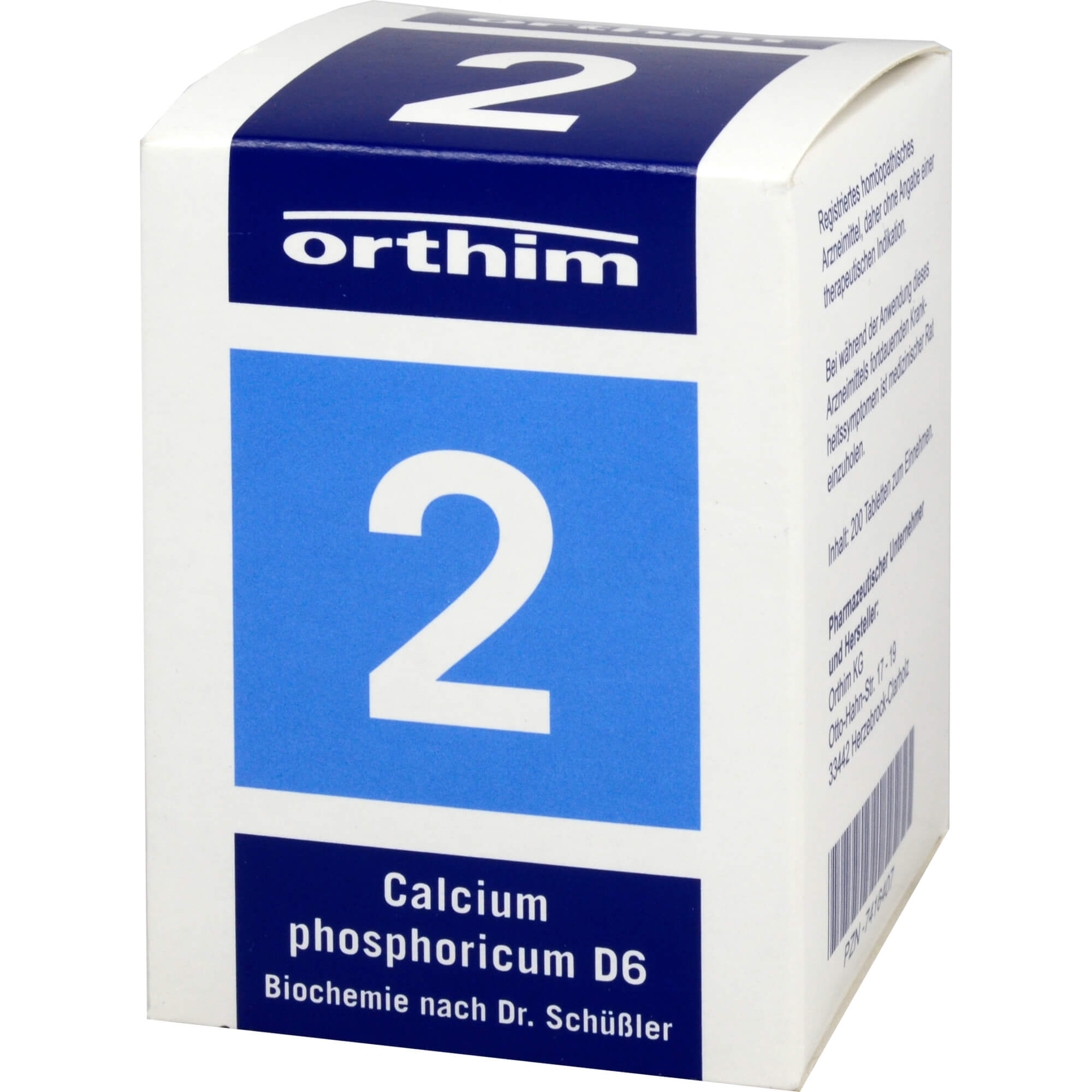 BIOCHEMIE Orthim 2 Calcium phosphoricum D 6 Tabl.