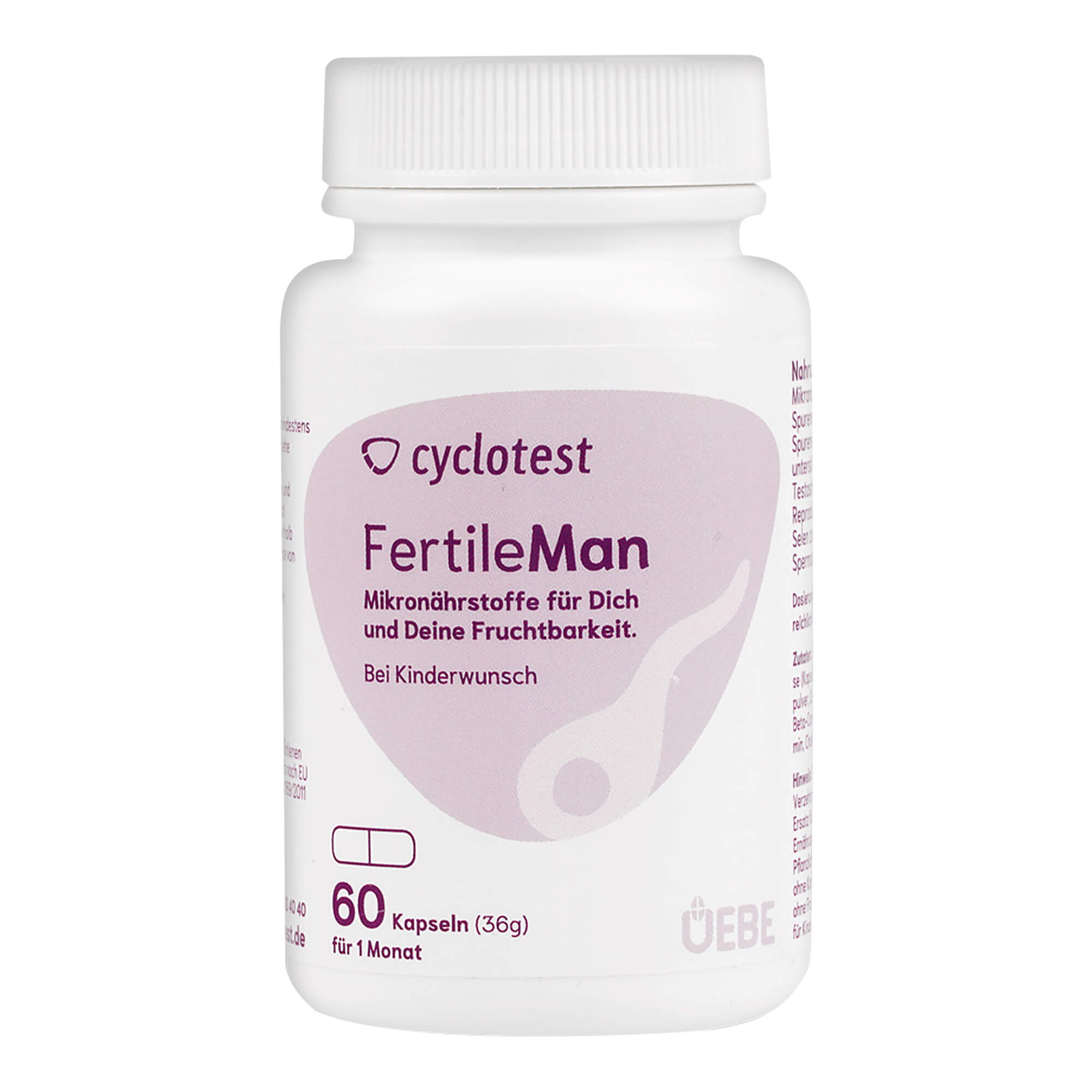 Für eine verbesserte Spermienqualität und eine erhöhte Beweglichkeit der Samenzellen.