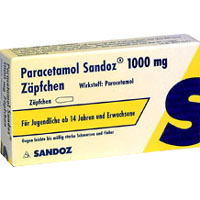 PARACETAMOL Sandoz 1000 mg Suppos.