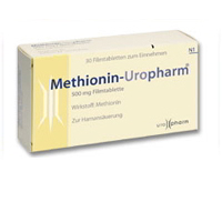 METHIONIN Uropharm 500 mg Filmtabl.
