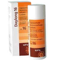 Daylong 16 (LSF 16)  liposomale Sonnenschutzlotion für Hauttyp II-IV.