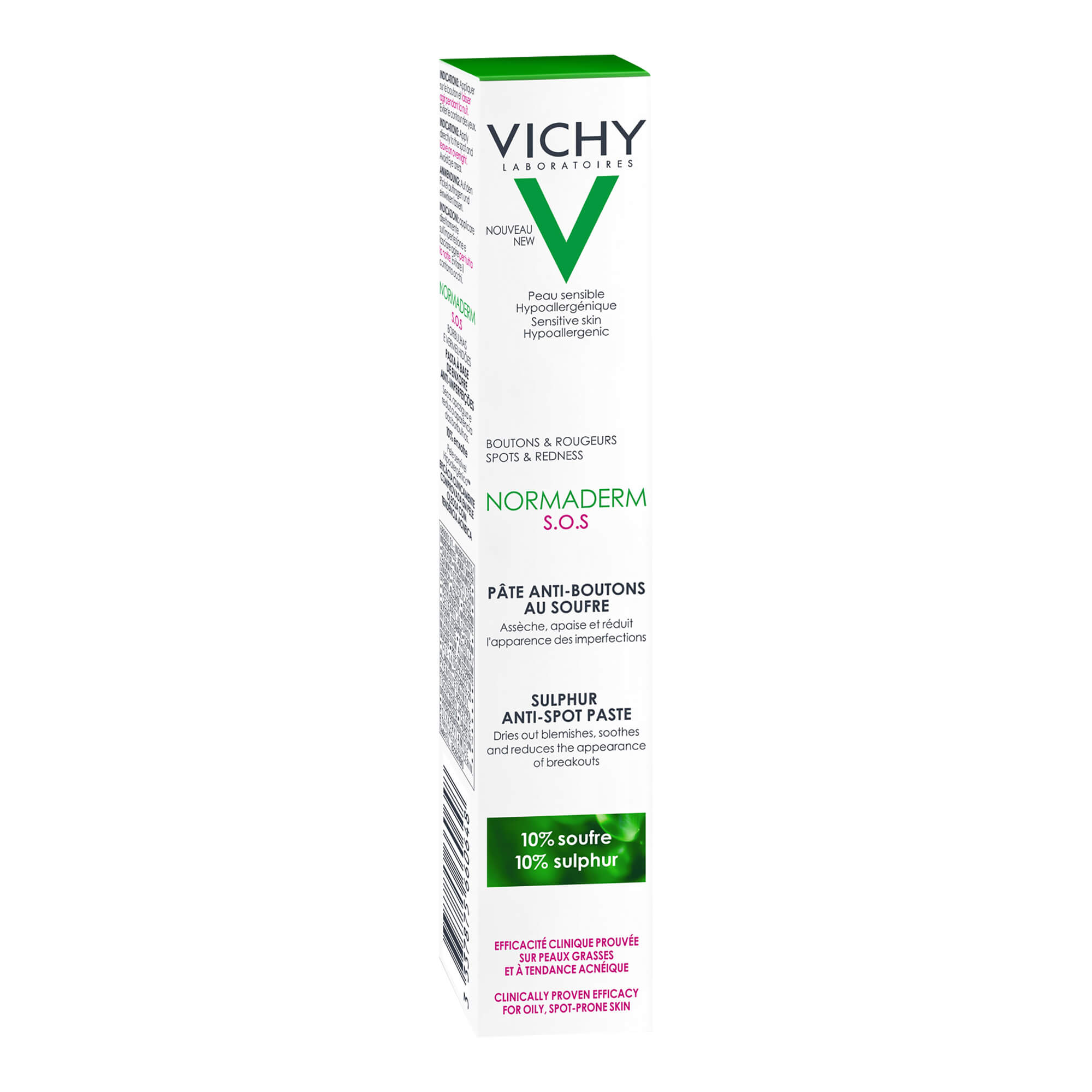 Vichy Normaderm Anti-Pickel Sulfur Paste