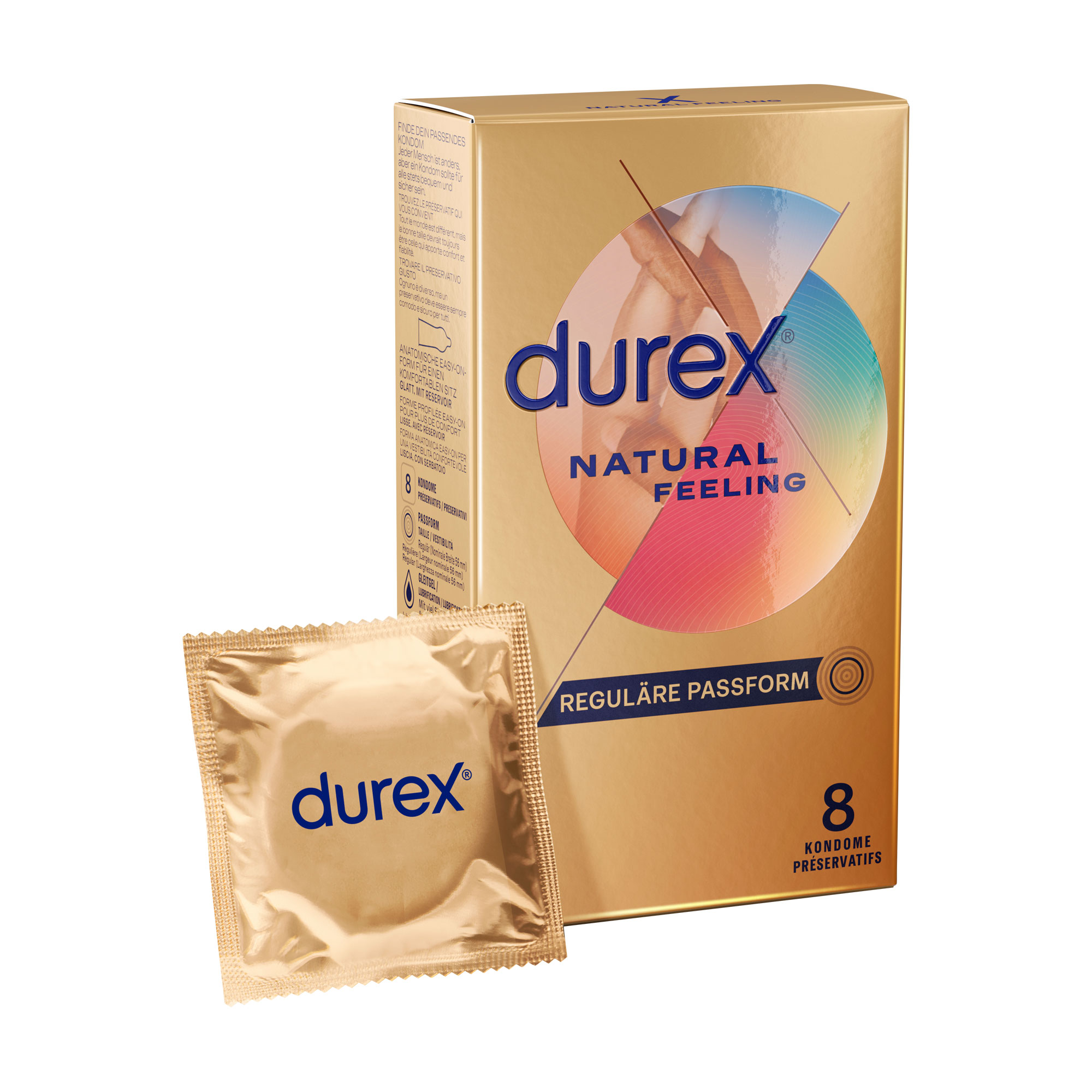 Latexfreie Kondome für ein natürliches Haut-an-Haut-Gefühl.
