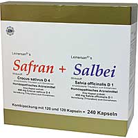 SAFRAN+SALBEI Kapseln 240 St.Kombipackung