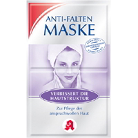 Anti-Falten-Maske.