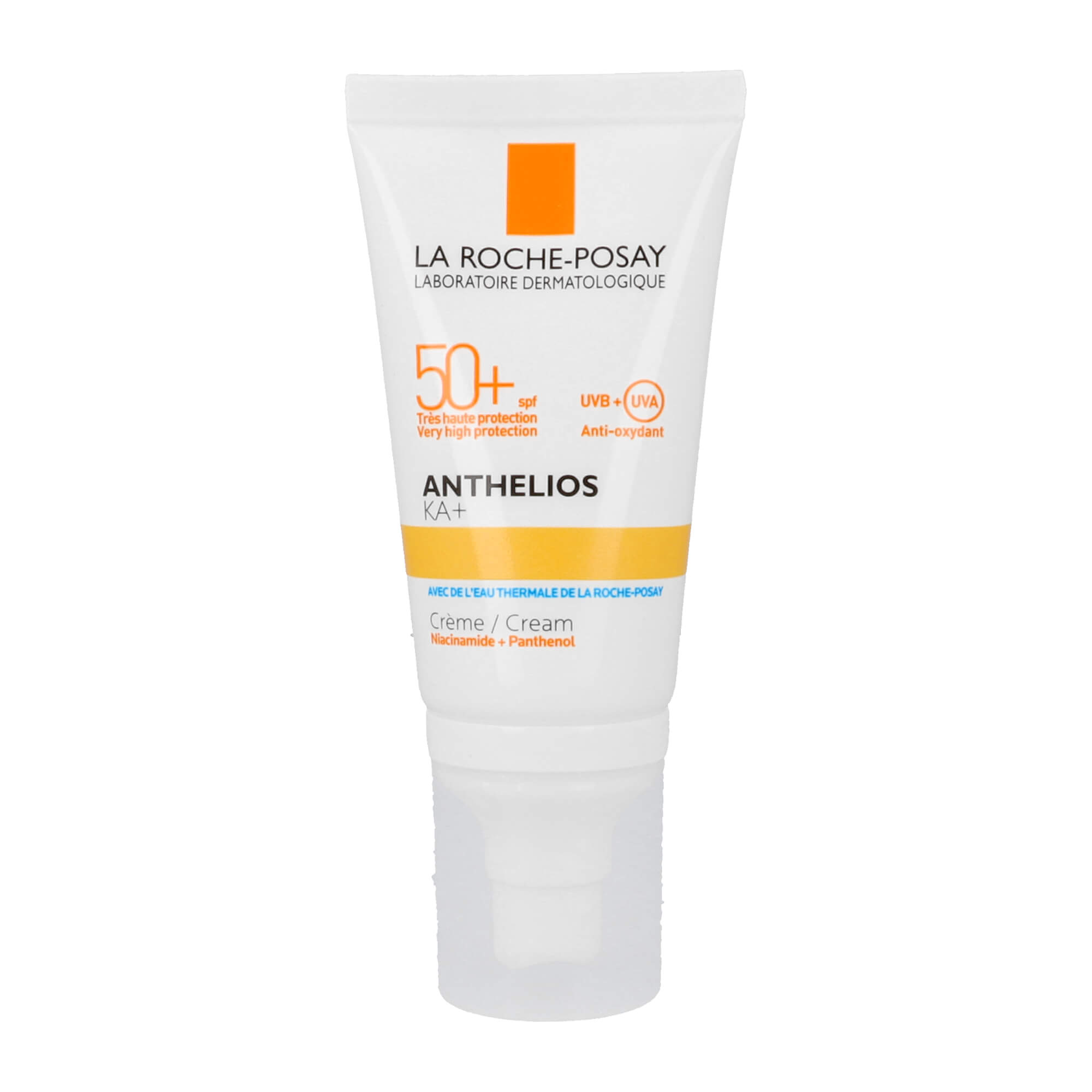 Sonnenschutzcreme mit LSF 50+. Für sehr lichtempfindliche Haut, die zu UV-bedingten Hautveränderungen neigt.