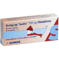KONTAGRIPP Sandoz 200 mg Filmtabl.