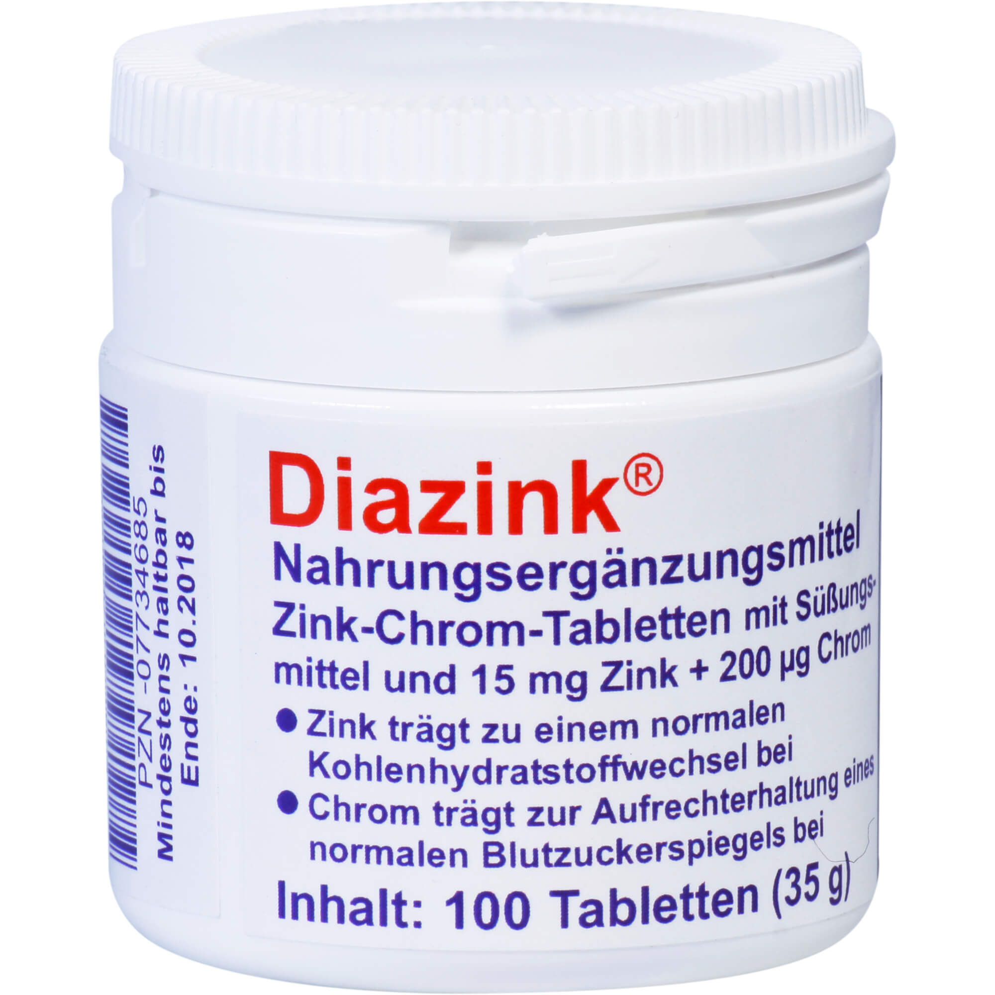 Zink-Chrom-Tabletten bei Diabetes mellitus, Dialysebehandlung.