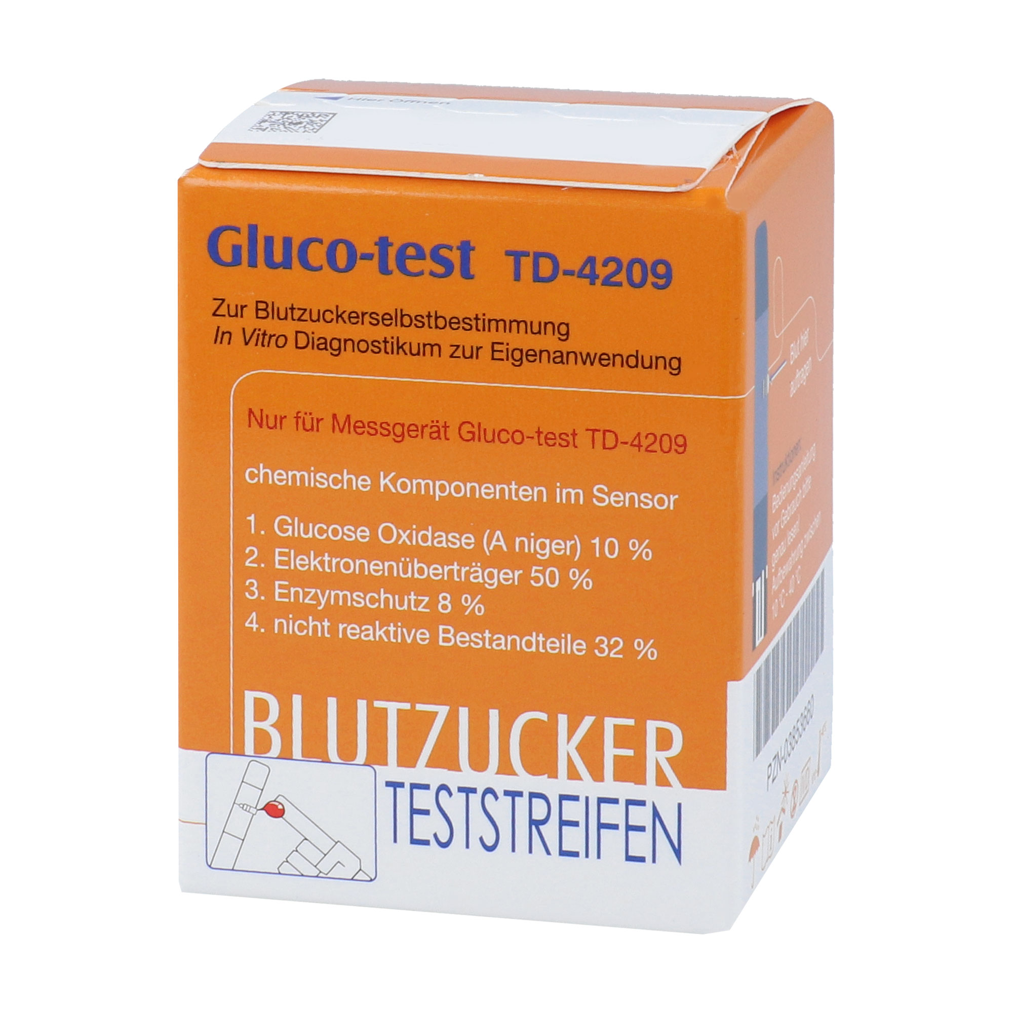 Für Gluco-test TD-4209.
