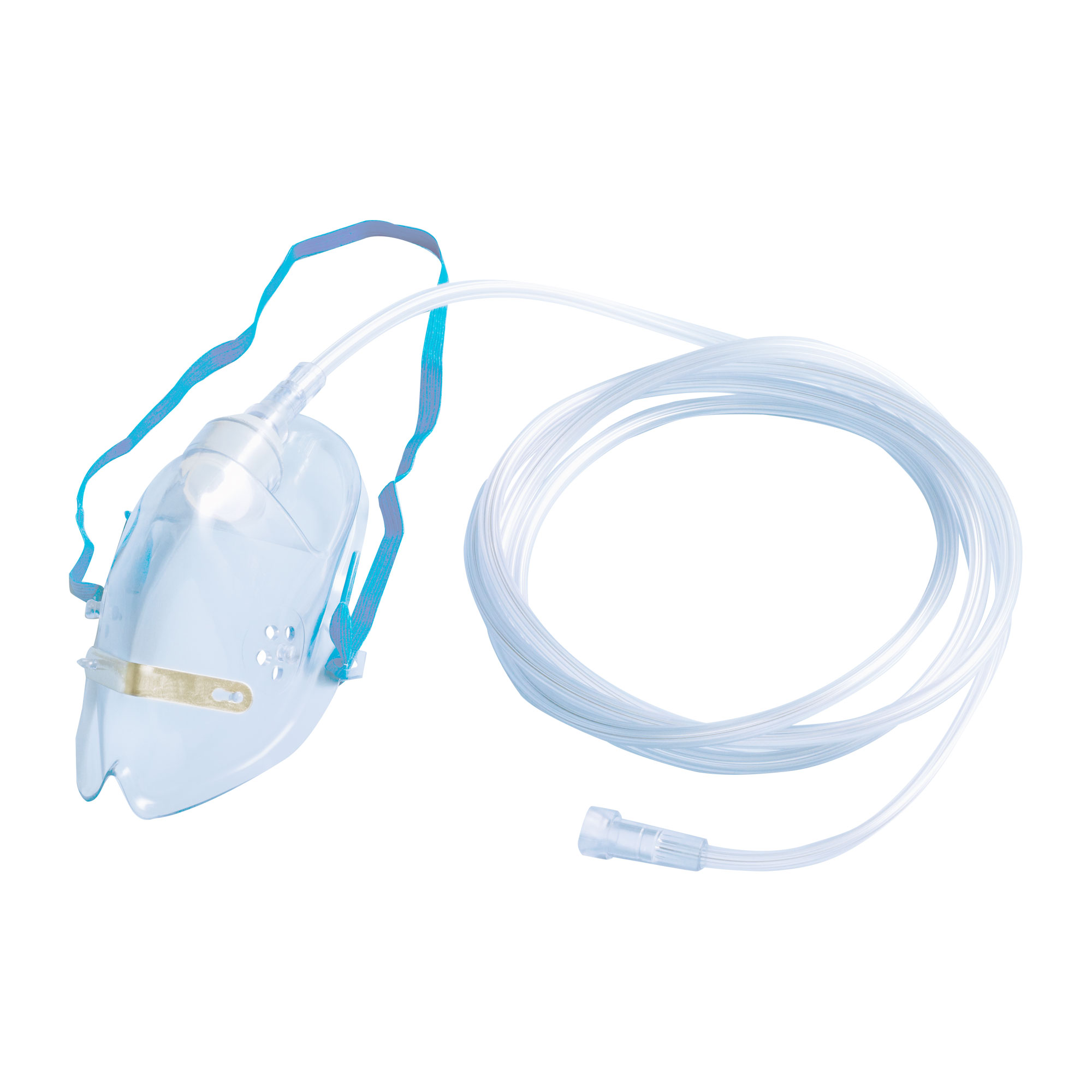 Sauerstoffmaske mit Sicherheitsverbindungsschlauch (213 cm).