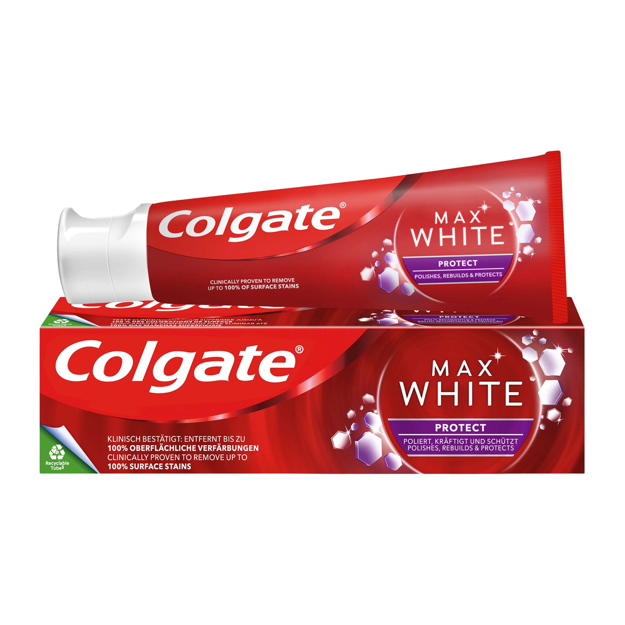 COLGATE Max white white & Protect Zahnpasta
