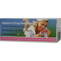 CETIRIZIN -CT 10 mg Filmtabletten