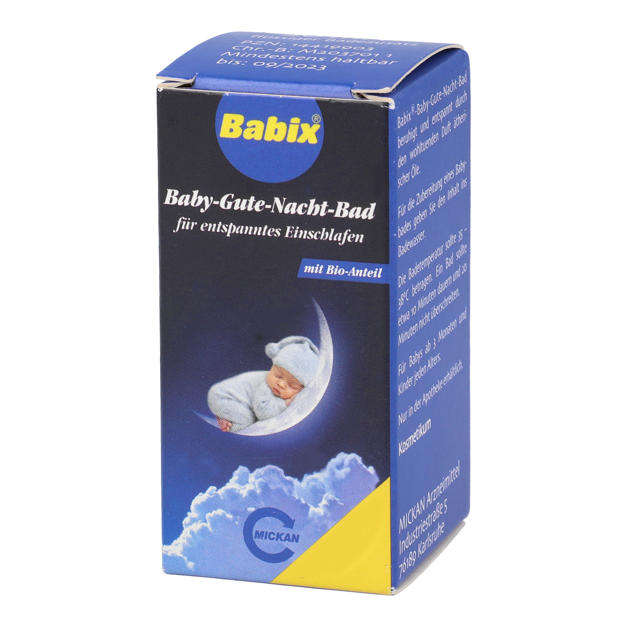 Babix Baby-Gute-Nacht-Bad
