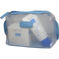Vichy Nutrilogie 2 plus Vichy Purete Thermal 3 in 1 und Tasche.