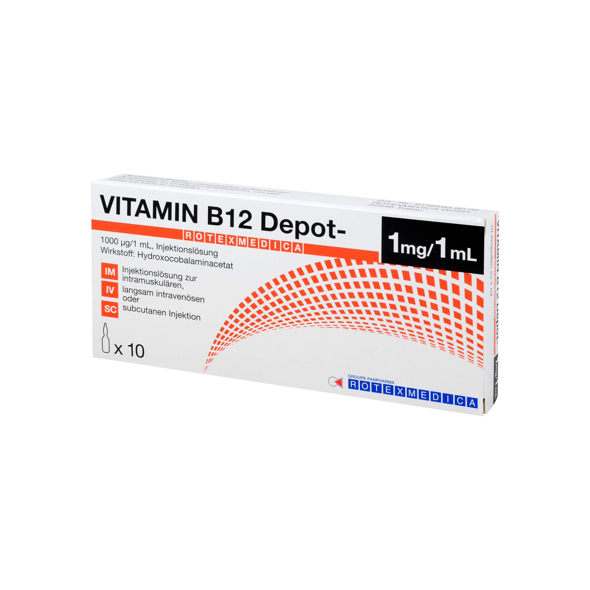 Bei Vitamin B12-Mangel, der ernährungsmäßig nicht behoben werden kann.
