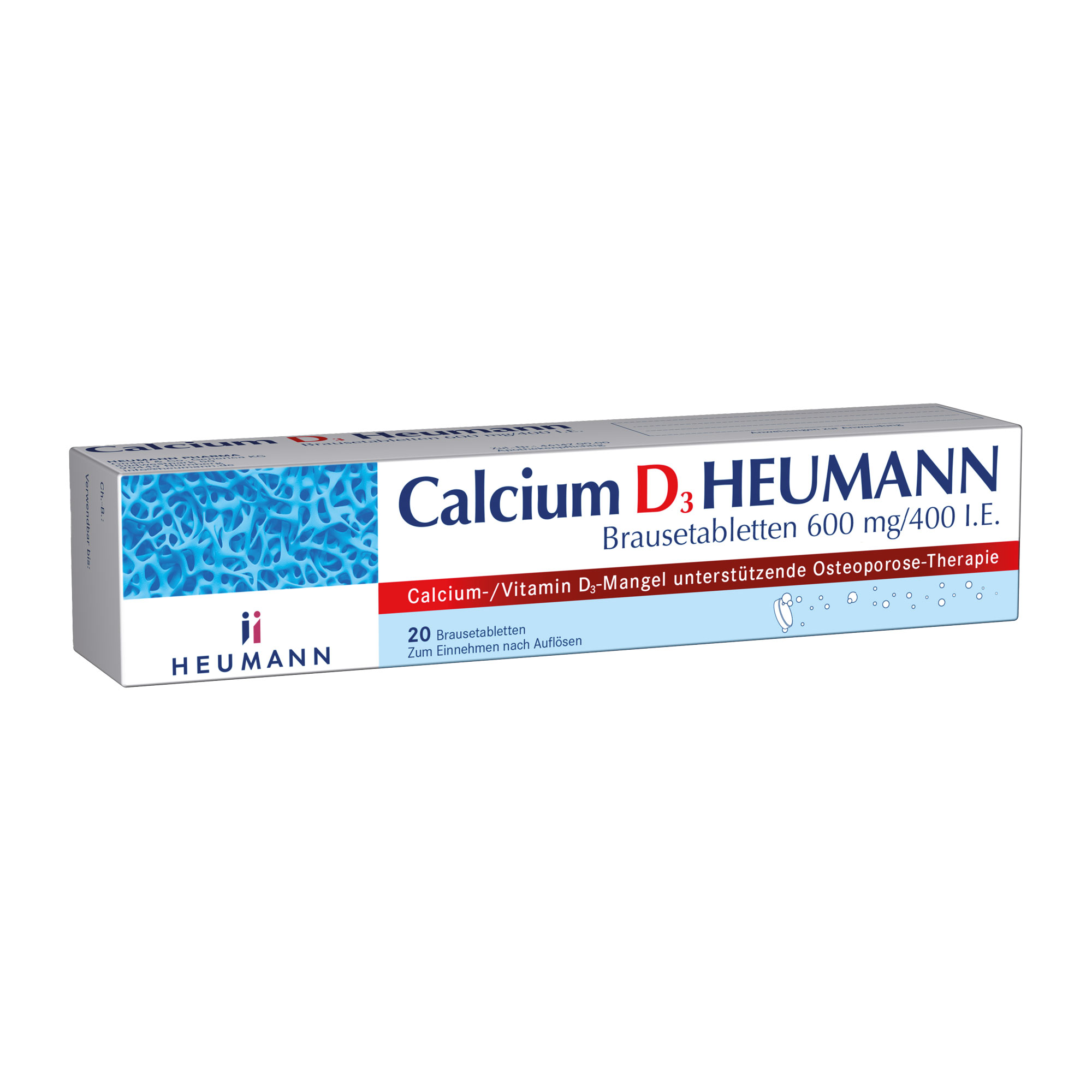 Calcium-Vitamin-D3-Präparat. Zur unterstützenden Behandlung von Osteoporose.