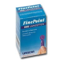 Lifescan Finepoint Nadeln Lancetten für alle Lifescan Geräte