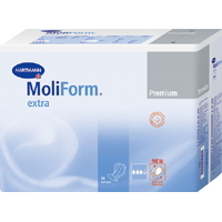 MoliForm Premium Die anatomisch geformte Inkontinenzeinlage mit geruchsbindendem Saugkern.