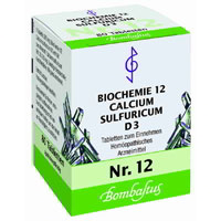BIOCHEMIE 12 Calcium sulfuricum D 3 Tabl.