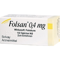 FOLSAN 0,4 mg Tabl.