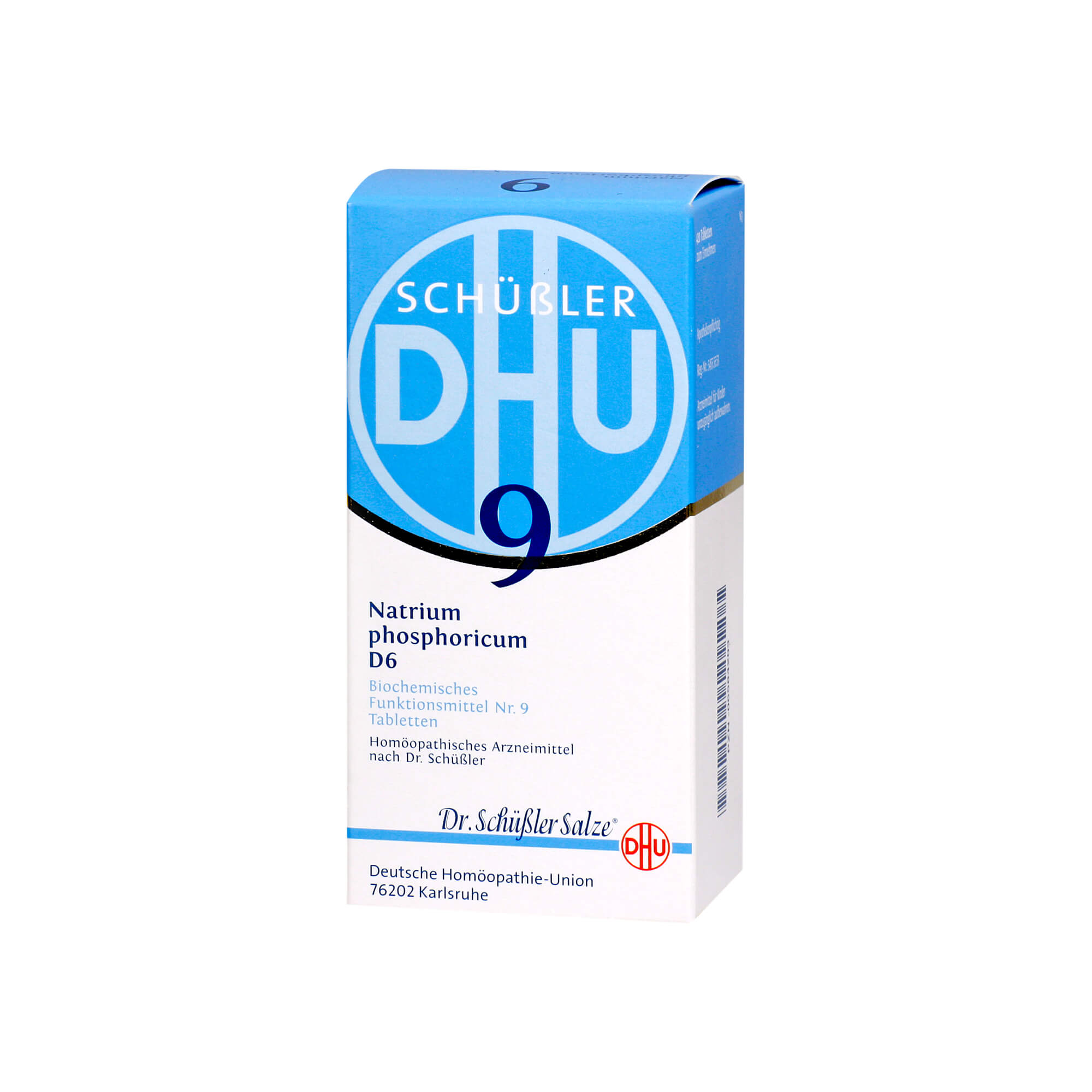 Homöopathisches Arzneimittel mit Natrium phosphoricum Trit. D6.