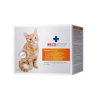 Gesunde Homöopathie für Katzen mit dem natürlichen RECOACTIV® Tonicum für die Katze.