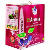 Purer Aronia-Muttersaft in ausgewählter Bio-Qualität.