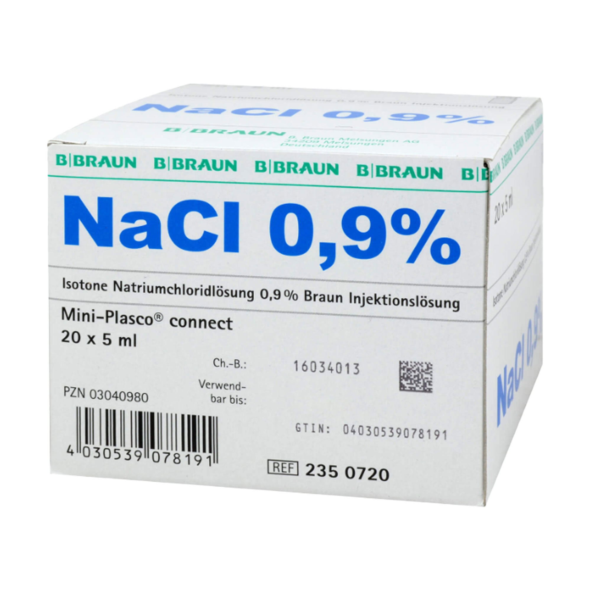 Isotone Natriumchloridlösung. Zum Auflösen oder Verdünnen von Arzneimitteln, die Sie als Injektion erhalten.