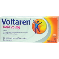 VOLTAREN Dolo 25 mg ueberzogene Tabletten