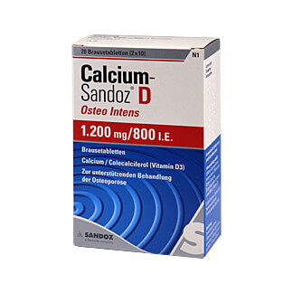 Bei nachgewiesenem Calcium- und Vitamin D Mangel sowie zur unterstützenden Behandlung von Osteoporose.
