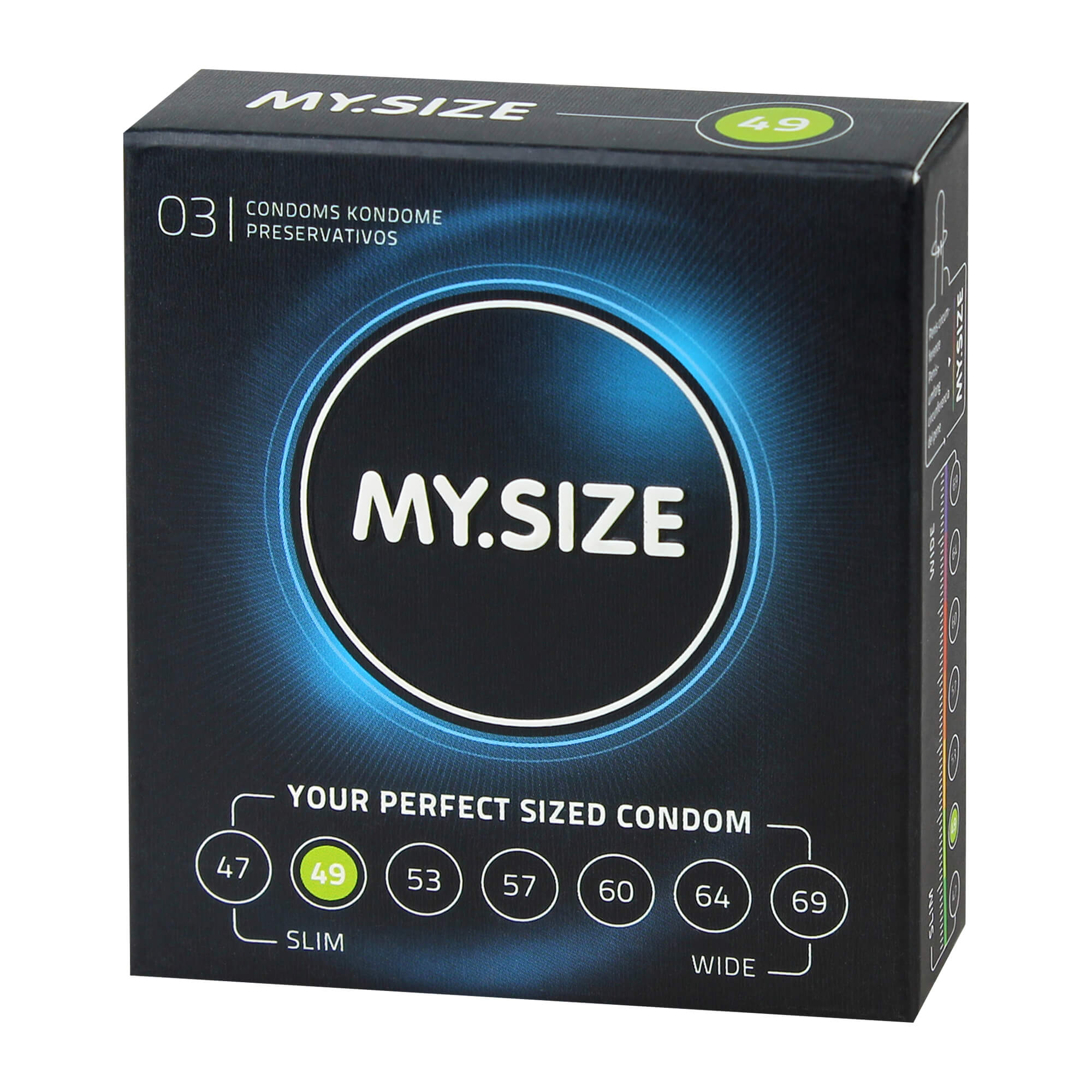 MY.SIZE ist das Kondom, das zu Dir passt: Sicherheit, Qualität und Dein Lustgewinn: FEEL Vergnügen!
