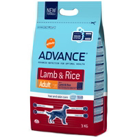 Mit Lamm & Reis. Spezialfutter für ausgewachsene Hunde aller Rassen zur besonderen Pflege von Haut und Fell.