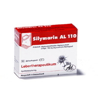 SILYMARIN AL 110 Kapseln Zur unterstützenden Behandlung bei chronisch-entzündlichen Lebererkrankungen.